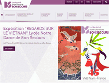 Tablet Screenshot of bonsecours66.com